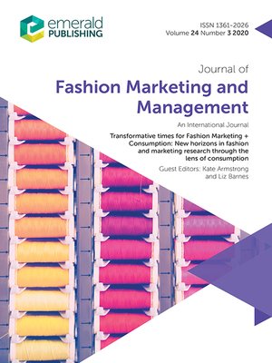 cover image of Journal of Fashion Marketing and Management: An International Journal, Volume 24, Number 3